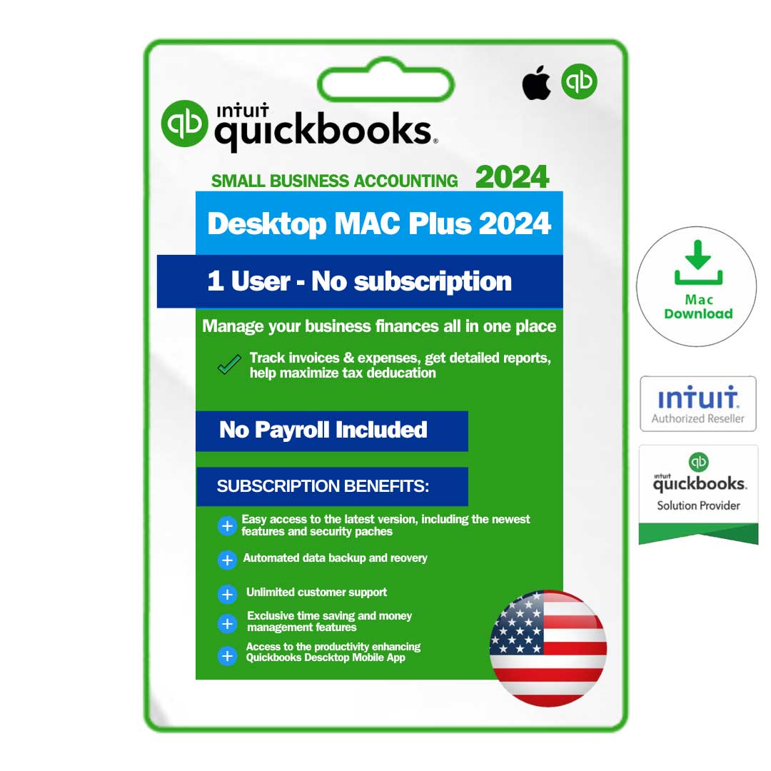 QuickBooks Mac Desktop Pro 2024 Lifetime No Subscription